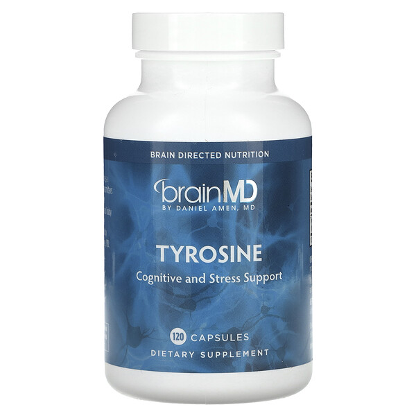 Тирозин, 120 капсул BrainMD