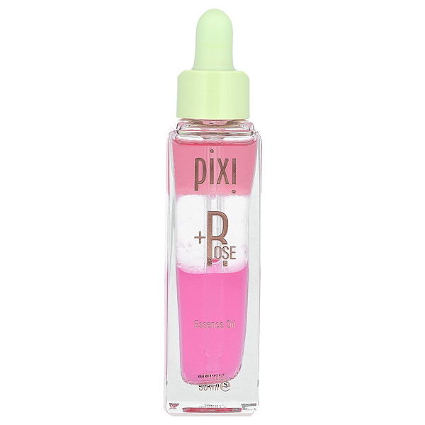 +Rose Essence Oil, 1 fl oz (30 ml) Pixi