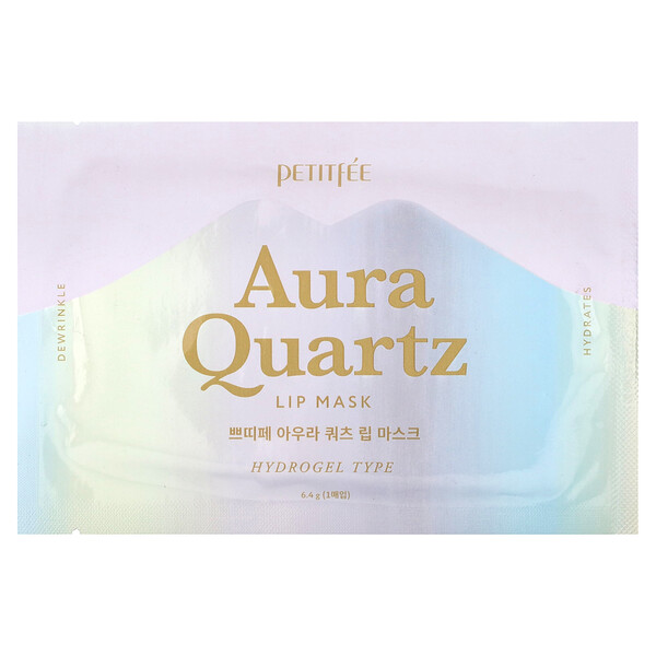 Aura Quartz, Маска для губ, гидрогелевая, 1 маска, 6,4 г Petitfee