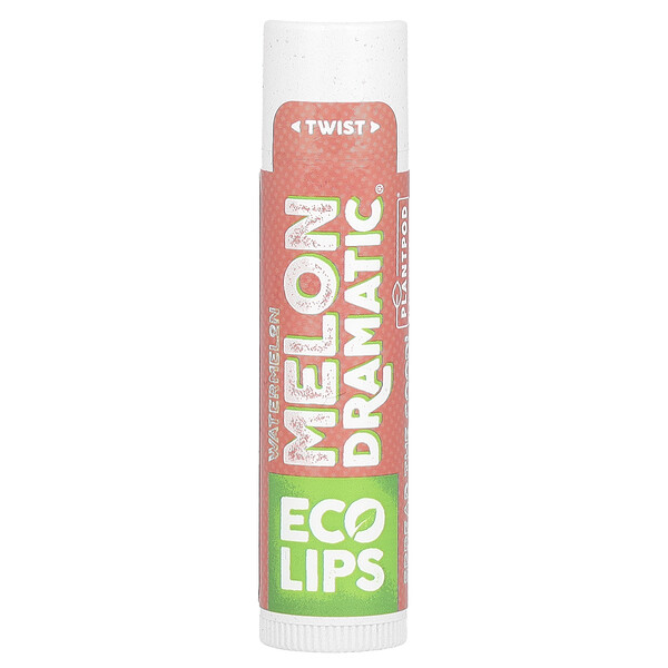 Melon Dramatic, Бальзам для губ, арбуз, 0,15 унции (4,25 г) Eco Lips Inc.
