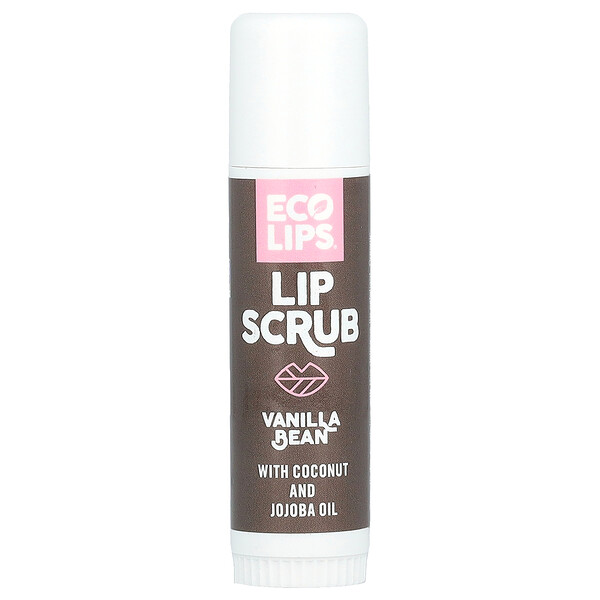 Скраб для губ, стручки ванили, 0,56 унции (17 г) Eco Lips Inc.