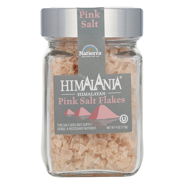 Himalayan Pink Salt, Flakes, 4 oz (113 g) Himalania