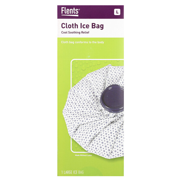 Cloth Ice Bag, L, 1 Bag Flents