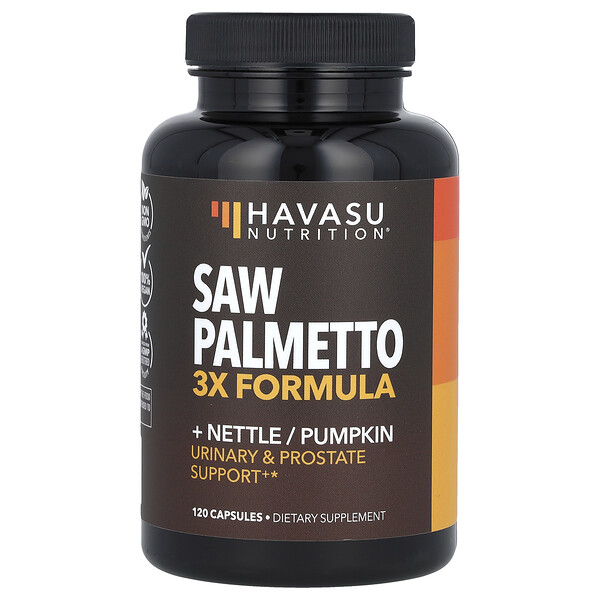 Пила Пальметто, 3х Формула - 120 капсул - Havasu Nutrition Havasu Nutrition