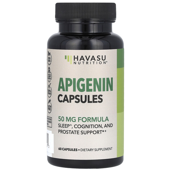 Апигенин, 50 мг, 60 капсул Havasu Nutrition