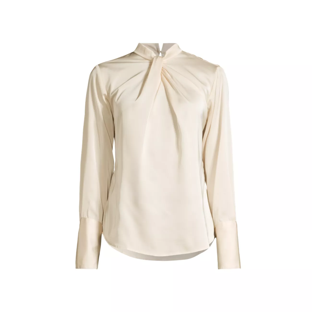 Атласная блузка Tara с завязками Karmamia