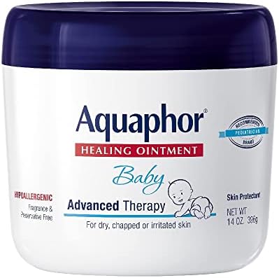 Крем под подгузник Aquaphor Healing Ointment для воспаленной или сухой кожи, 396 г Aquaphor