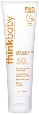 Детское солнцезащитное средство Thinkbaby SPF 50+ Think