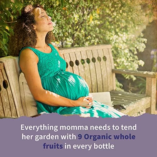 Garden of Life Organics Prenatal Gummies (Жевательные конфеты) Multivitamin with Vitamin D3, B6, B12, C & Folate for Healthy Fetal Development – Organic, Non-GMO, Gluten-Free, Vegan, Berry Flavor, 30 Day Supply Garden of Life