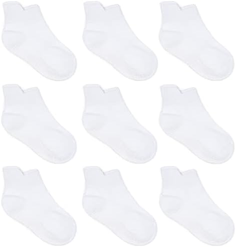 Детские нескользящие носки до щиколотки Zaples с нескользящей подошвой для младенцев, малышей, мальчиков и девочек ZAPLES
