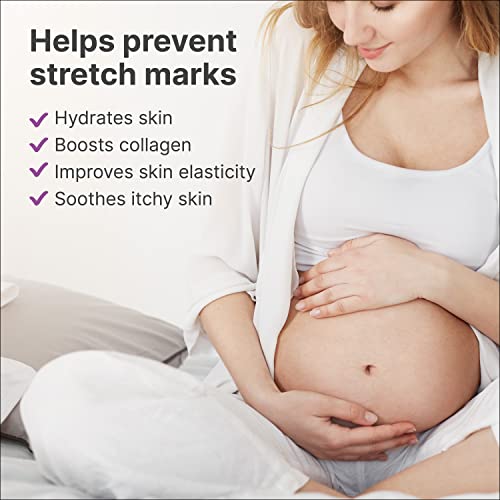 TriLASTIN Maternity Stretch Mark Prevention Cream - Paraben-Free, Hypoallergic, and Safe for Pregnancy - 4 oz Trilastin