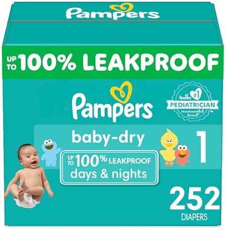 Одноразовый подгузник Pampers Baby-Dry 1 размер, 120 штук Pampers