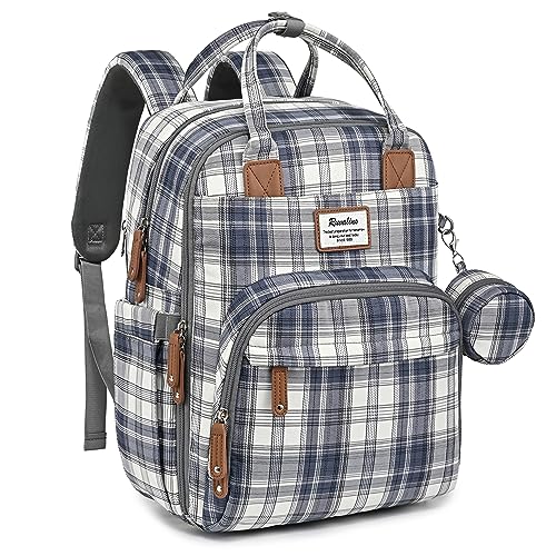 RUVALINO Diaper Bag Backpack, Multifunction Travel Back Pack Maternity Baby Changing Bags, Large Capacity, Waterproof and Stylish, Black Ruvalino