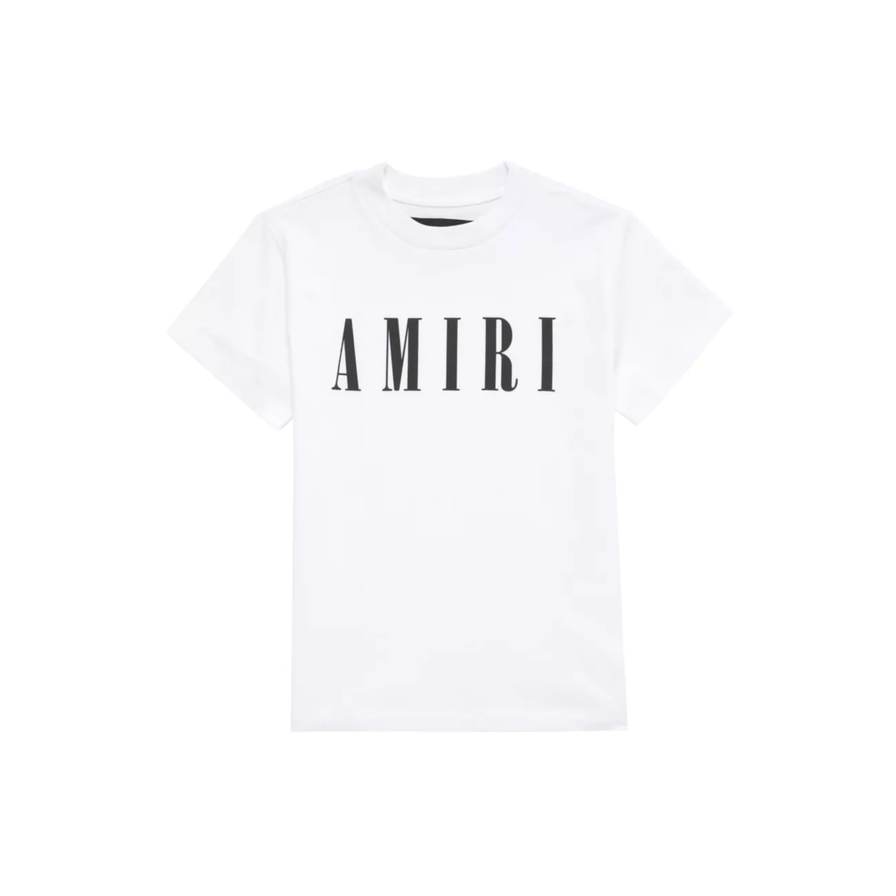 Маленький детский &amp; Детская футболка с логотипом Core Amiri