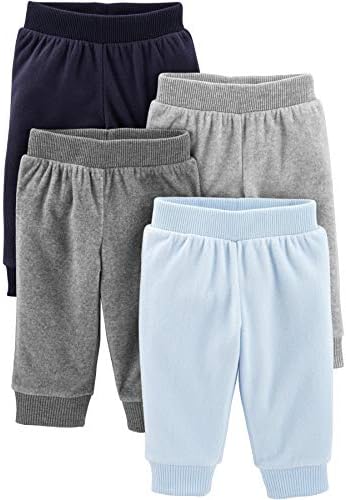 Simple Joys by Carter's Baby 4-Pack Fleece Pants Carter's