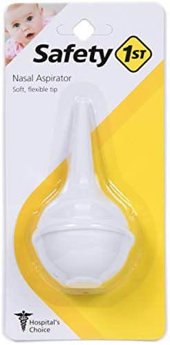 Safety 1st Newborn Nasal Aspirator, White, One Size Safety 1st