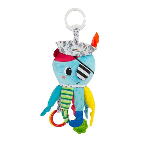 Lamaze Freddie the Firefly Clip On Car Seat and Stroller Toy - Soft Baby Hanging Toys - Baby Crinkle Toys with High Contrast Colors - Baby Travel Toys Ages 0 Months and Up Lamaze