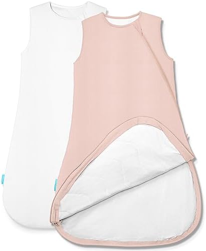 Supersoft Sleep Sack 1.0 TOG, детский спальный мешок из бамбуковой вискозы премиум-класса, спальные мешки с двусторонней молнией, детское носимое одеяло PurComfy