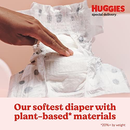 Huggies Special Delivery Hypoallergenic Baby Diapers Size Newborn (up to 10 lbs), 31 Ct, Fragrance Free, Safe for Sensitive Skin Huggies