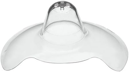 Контактная насадка для сосков Medela, средняя ширина 24 мм, насадка для сосков для грудного вскармливания с трудностями при захвате или для плоских или перевернутых сосков, изготовлена без BPA Medela