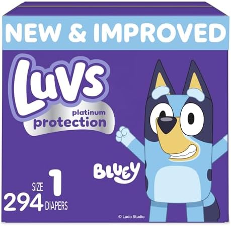 Luvs Diapers - Size 5, 172 Count, Paw Patrol Disposable Baby Diapers Luvs