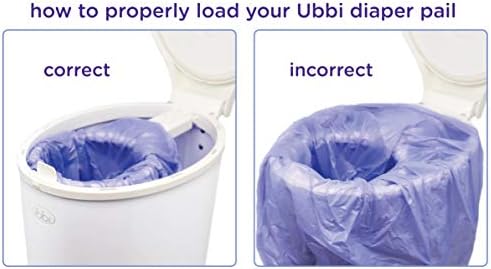 Ubbi Lavender Scented Absorbing Gel Value Pack - 3 Count Diaper Pail Odor Control for Baby Nursery Ubbi