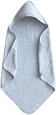 детское полотенце с капюшоном mushie | Органический хлопок (туман) Mushie