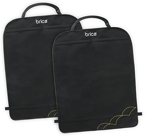 Munchkin® Brica® Deluxe Kick Mats™ Car Seat Protector, Black, 2 Pack Munchkin