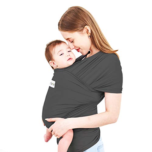 Переноска-переноска Acrabros, слинг-рюкзак для детской переноски без помощи рук, легкий, дышащий, мягкий, идеально подходит для новорожденных и младенцев, подарок для душа, темный капучино ACRABROS