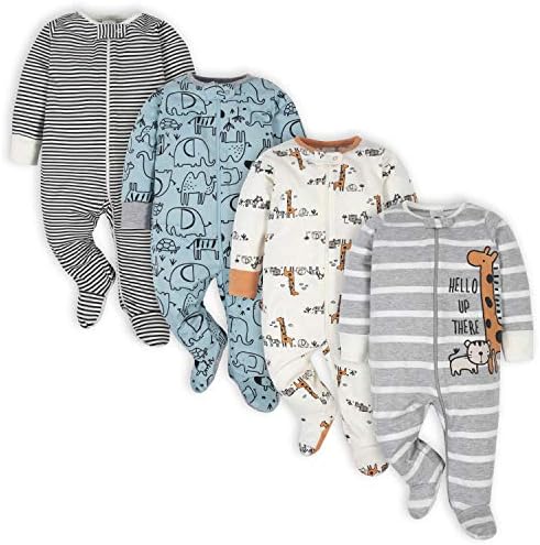 Набор из 4 футболок Gerber для маленьких мальчиков Sleep 'N Play GERBER