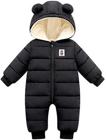 Fumdonnie, милый зимний комбинезон для маленьких мальчиков, зимнее пальто для новорожденных девочек, одежда для малышей Fumdonnie