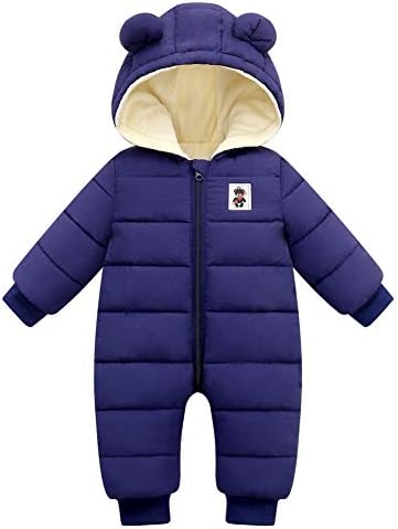 Fumdonnie, милый зимний комбинезон для маленьких мальчиков, зимнее пальто для новорожденных девочек, одежда для малышей Fumdonnie