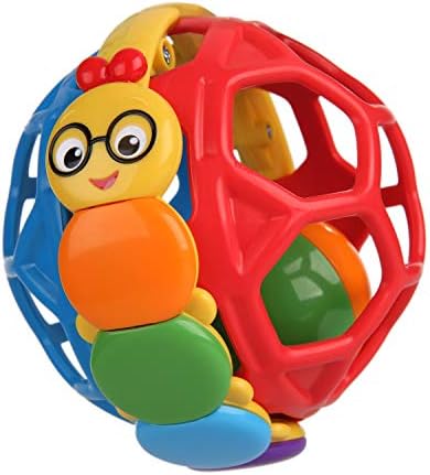 Игрушка-погремушка Baby Einstein Cal Bendy Ball, возраст от 3 месяцев + Baby Einstein