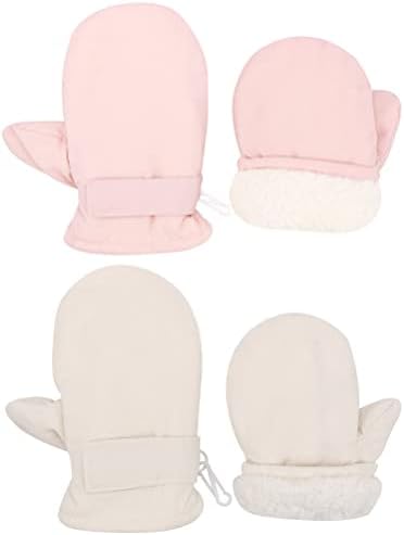 Urban Virgin Infant Baby Toddler Kids Winter Mittnes Lined Fleece Warm Waterproof Ski Snow Gloves For Boys Girls Urban Virgin