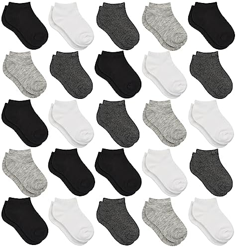 Детские носки SPTRAMLE, 25 пар маленьких носков для мальчиков и девочек (0-14 лет), 25 пар детских носков, комплект SPTRAMLE