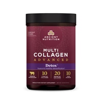 Multi Collagen Advanced Powder (Порошок) - Cleanse & Detox Unflavored (Без вкуса) -- 36 Servings (Порции) Ancient Nutrition