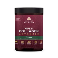 Multi Collagen Advanced Powder (Порошок) - Lean Cinnamon -- 25 Servings (Порции) Ancient Nutrition