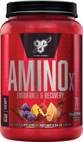 Amino - X Порошок для выносливости и восстановления 70 порций - 10 г BCAA Bsn