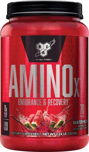 Amino - X Порошок для Выносливости и Восстановления 10 г BCAA без кофеина 70 порций Bsn