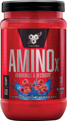 Amino - X Порошок для выносливости и восстановления 30 порций, 10 г BCAA Bsn