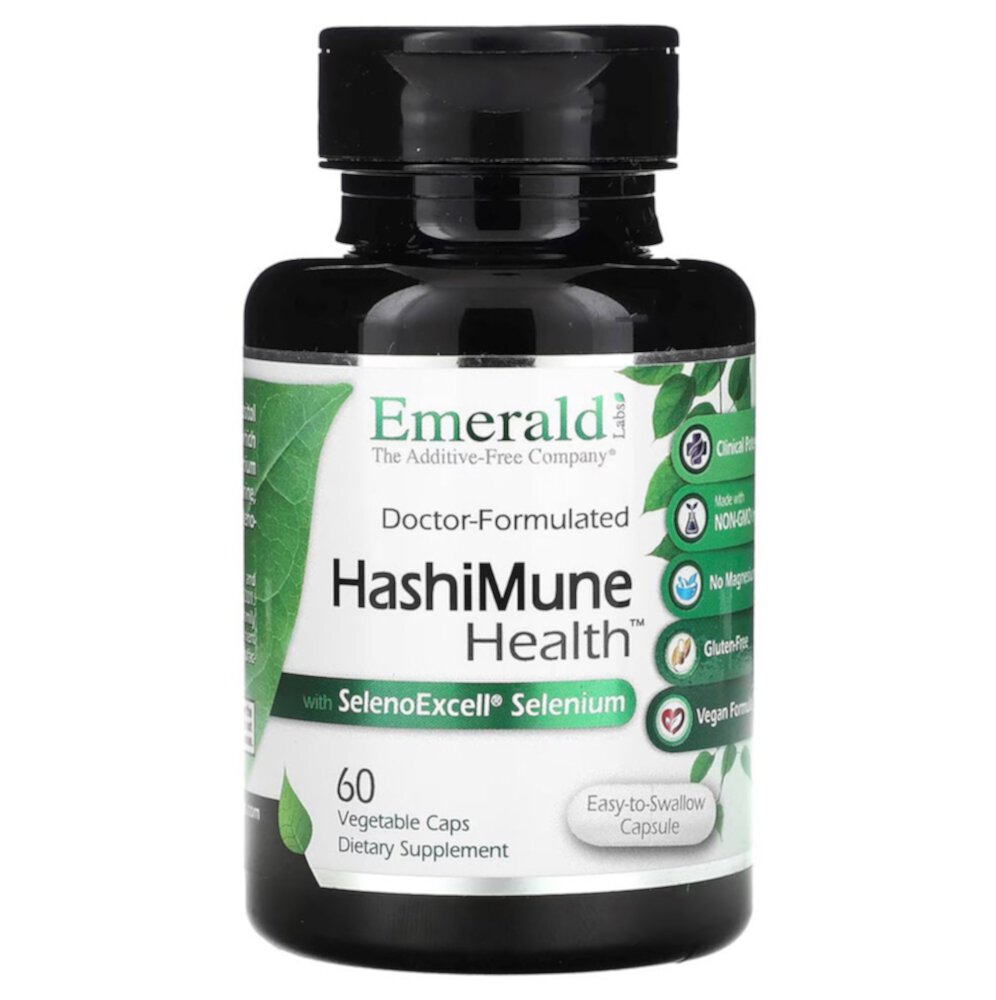 HashiMune Health -- 60 Vegetable Caps Emerald Labs