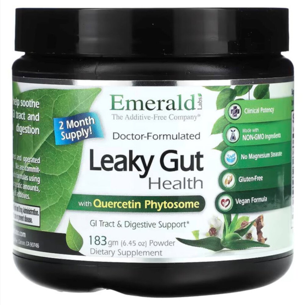 Leaky Gut Health -- 6.45 oz (Унции) Emerald Labs