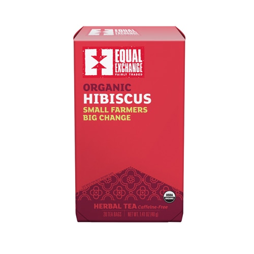 Hibiscus Tea -- 20 Tea Bags Equal Exchange