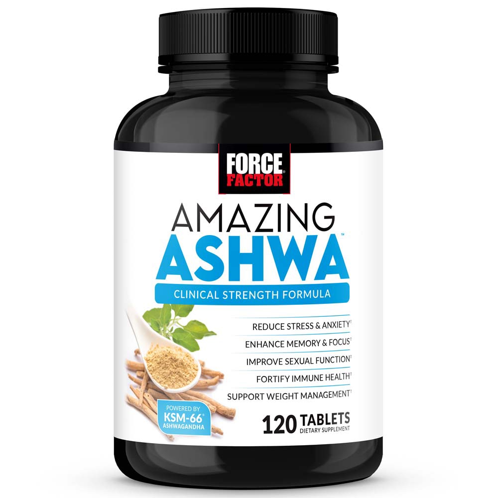 Amazing Ashwa -- 120 Tablets (Таблетки) Force Factor