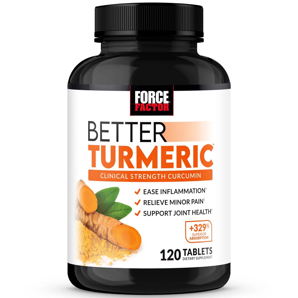 Better Turmeric Tablets (Таблетки) -- 120 Tablets Force Factor