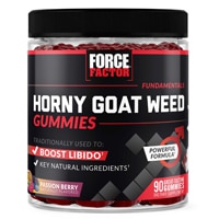 Horny Goat Weed Gummies (Жевательные конфеты) Passion Berry -- 90 Gummies Force Factor