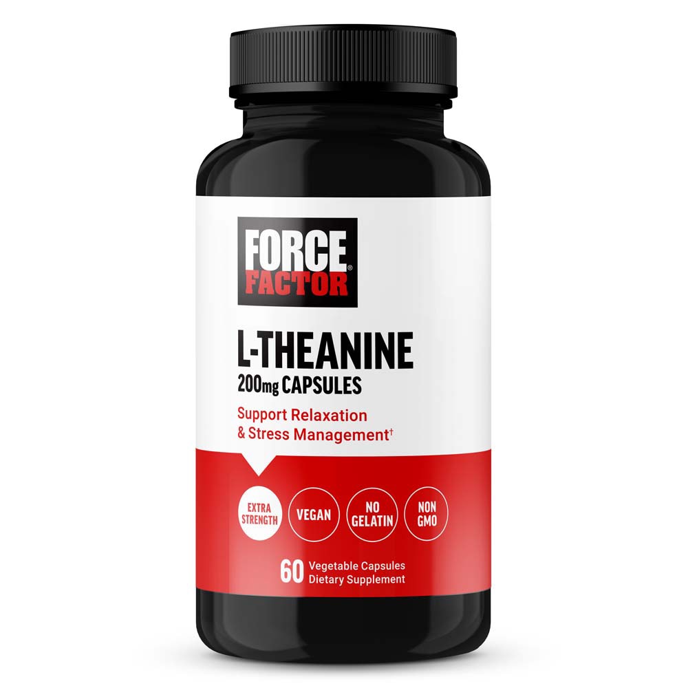 L-Theanine -- 200 mg - 60 Vegetable Capsules (Растительные капсулы) Force Factor