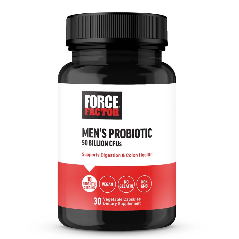 Men's Probiotic -- 50 billion CFUs - 30 Vegetable Capsules (Растительные капсулы) Force Factor