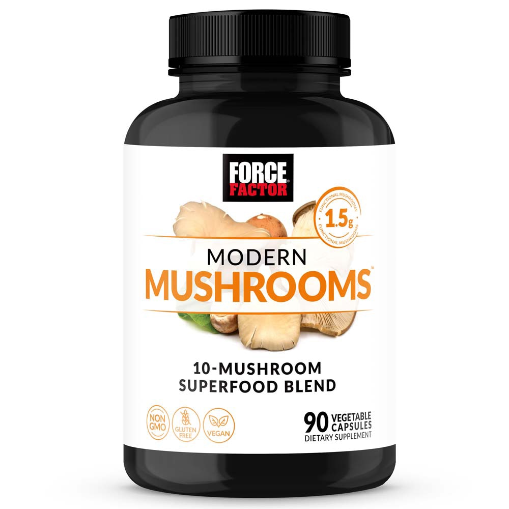 Modern Mushrooms -- 90 Vegetable Capsules (Растительные капсулы) Force Factor