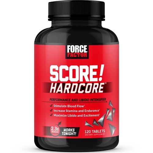 Score! Hardcore - усилитель либидо и повышения производительности, 120 таблеток Force Factor